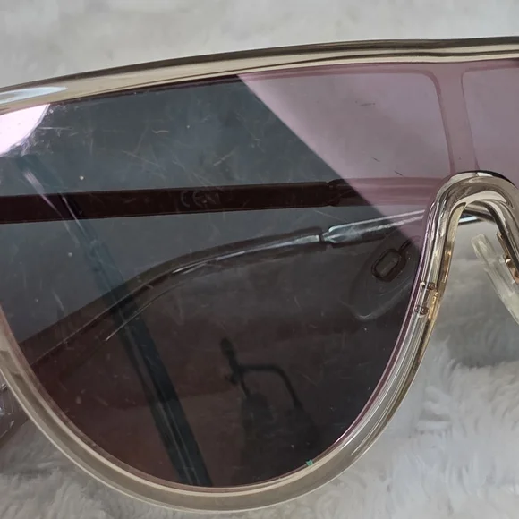 Rag & Bone Pink Shield Sunglasses - Picture 15 of 16